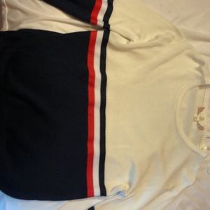 Red/white/blue sweater